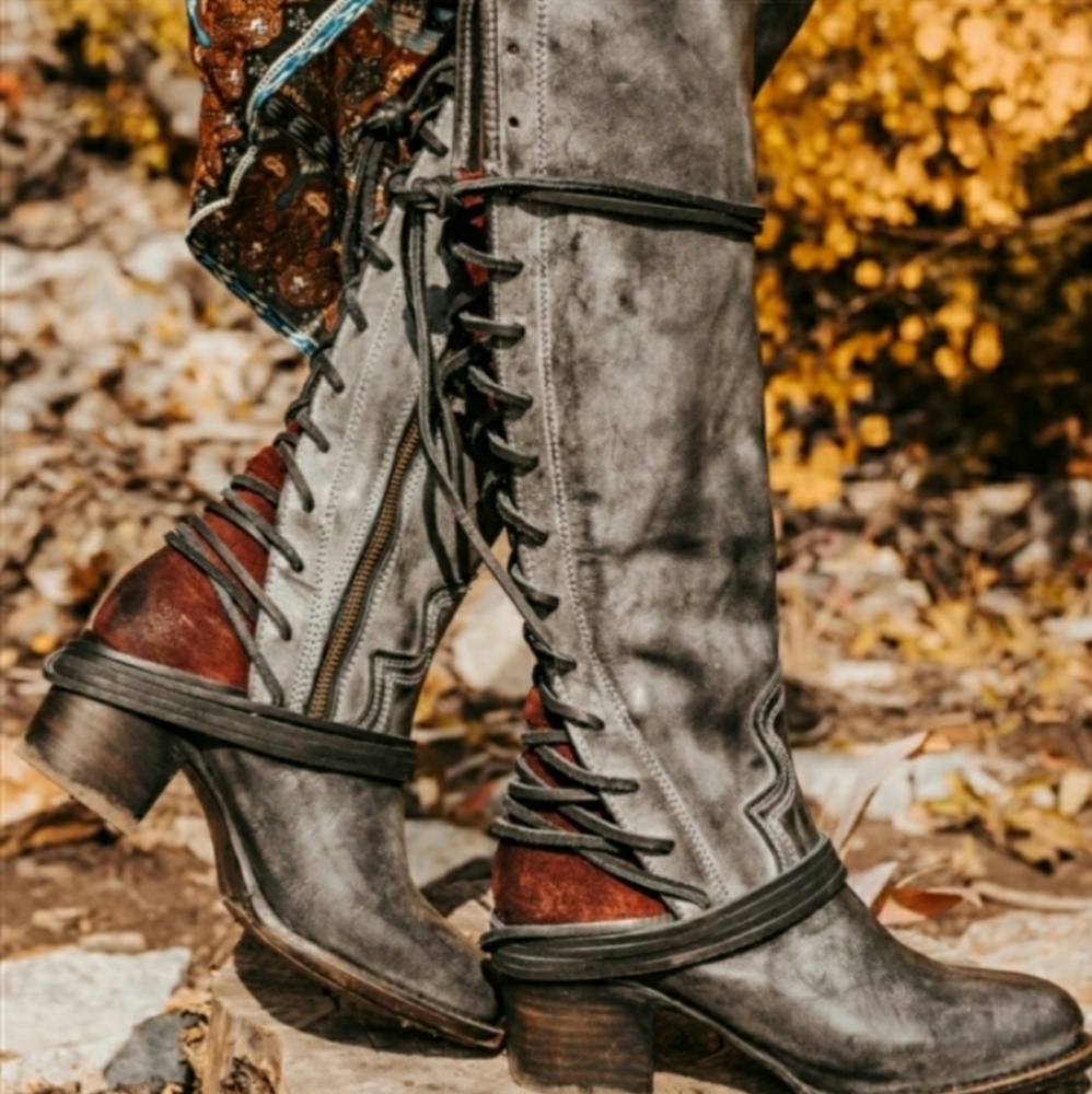 Freebird Coal Tall Boots
